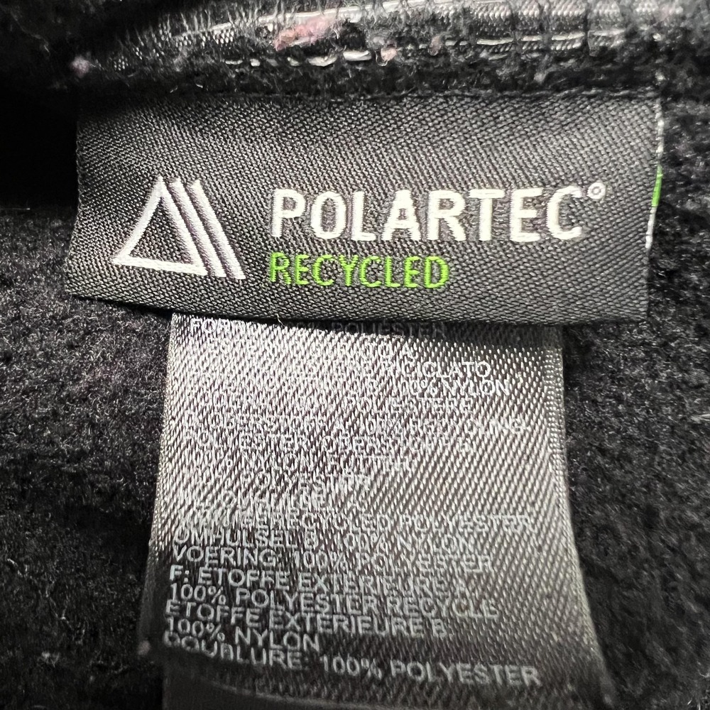 The North Face Denali Fleece Jacket Womens Small Black Pink Polartec F13 Gorpco - Picture 5 of 7